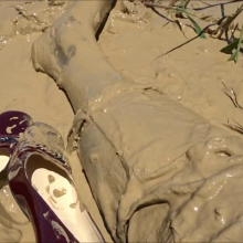 carlosstf33: Mud Nylons pantyhose shoes