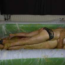 MessyCleo: A sensual and very satisfying couple video covered in porridge and gunge.
