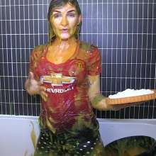 TheGungeZone: Adreena's Messy Football Forfeit