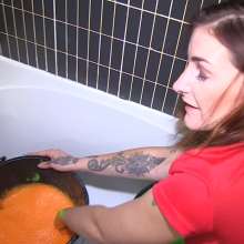 TheGungeZone: Adreena's Messy Football Forfeit