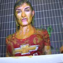 TheGungeZone: Adreena's Messy Football Forfeit