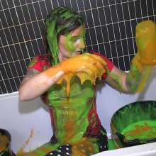 TheGungeZone: Adreena's Messy Football Forfeit