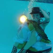 Alana SexyMessyBabes: Amber Mad Hatter (Underwater)