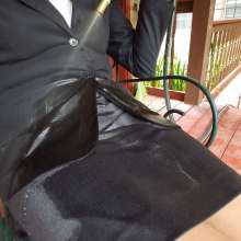 MadelineOasis: 96 degrees, 85% humidity... soak a business suit!