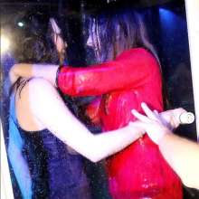 lofw: Hot girls under disco shower