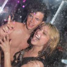 lofw: Hot and wet under the disco shower 1