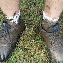 jamcustard22: Porridge in trainers then walk in mud.