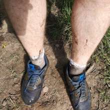 jamcustard22: Porridge in trainers then walk in mud.
