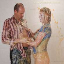 WSMProductions: Messy Secretary--Mr. and Mrs. Custard Couple