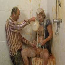 WSMProductions: Messy Secretary--Mr. and Mrs. Custard Couple
