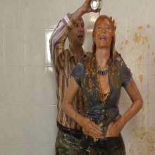 WSMProductions: Messy Secretary--Mr. and Mrs. Custard Couple