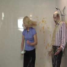 WSMProductions: Messy Secretary--Mr. and Mrs. Custard Couple