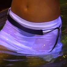 lofw: White skirt at a pool party!