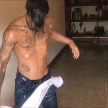 RevSlymsford: Rafa Woos 2... Rafa Soaked + Removes Clothes + Showers!
