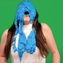 PieZone: Snobby Model Melissa Gets A Mouthful of Sloppy Slime!