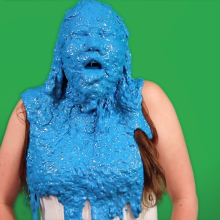 PieZone: Snobby Model Melissa Gets A Mouthful of Sloppy Slime!