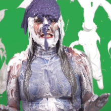 PieZone: Snobby Model Melissa Gets A Mouthful of Sloppy Slime!