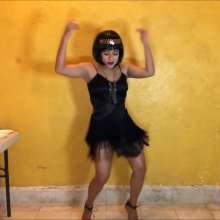 RevSlymsford: Tiswas Girl: Bugsy Malone Flapper Is Thoroughly Pied