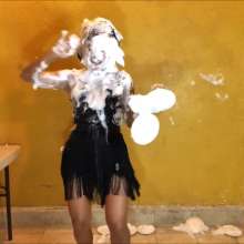 RevSlymsford: Tiswas Girl: Bugsy Malone Flapper Is Thoroughly Pied