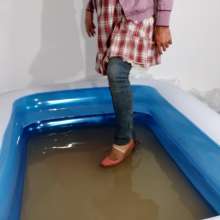 Wetlook Doll: Wet Casual Red Dress