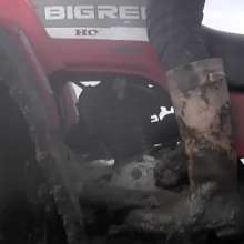 bootedbabes: Working on My ATV in Deep Mud