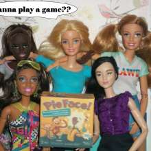 Twilight Man: The Diminutive Divas:  "Pie Face" Game