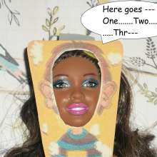Twilight Man: The Diminutive Divas:  "Pie Face" Game