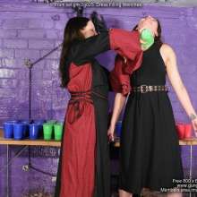 DungeonMasterOne: Dress Mess Wenches!  Felicity and Maude and lots of gunge!