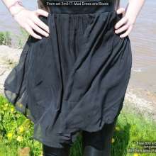 DungeonMasterOne: Honeysuckle gets muddy in her party dress and go-go boots!