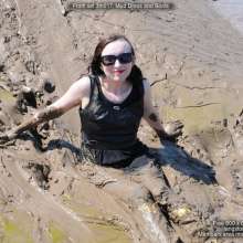 DungeonMasterOne: Honeysuckle gets muddy in her party dress and go-go boots!