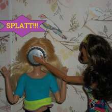 Twilight Man: The Diminutive Divas:  "Pie Face" Game