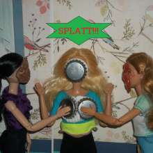 Twilight Man: The Diminutive Divas:  "Pie Face" Game