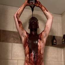Alexxx: Alex's Chocolate Syrup Shower