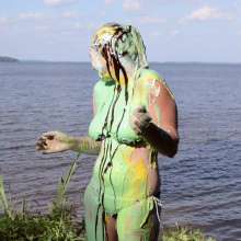 FunFilled Photography: Ashley Plays Pie and Slime Trivia!