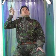 LiquidX: Callum Leigh Messy Camo Army Gear