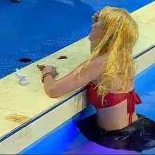 mad_mick_at: tv-show Combate--billowing skirts in pool