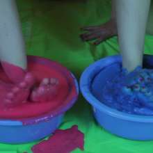 lovingmessy4you: Double Messy Bare Feet and Soles
