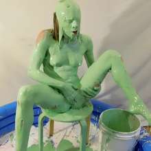 Kaydens: Kaydens Lucious Green Slime Fuck