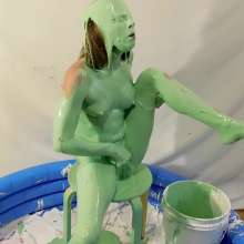 Kaydens: Kaydens Lucious Green Slime Fuck