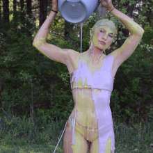 FunFilled Photography: Mallory's First Time Being Pied and Slimed!