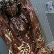 usamilk japanese cosplay: Messy Play of Japanese Cute Cosplay Girl: Kiki 04