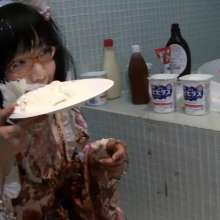 usamilk japanese cosplay: Messy Play of Japanese Cute Cosplay Girl: Kiki 04