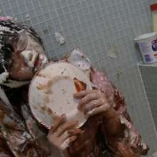 usamilk japanese cosplay: Messy Play of Japanese Cute Cosplay Girl: Kiki 04