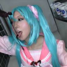 usamilk japanese cosplay: Messy Play of Japanese Cute Cosplay Girl: Mokuzu 01