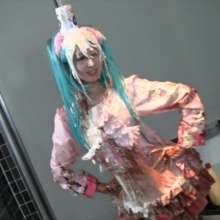 usamilk japanese cosplay: Messy Play of Japanese Cute Cosplay Girl: Mokuzu 01