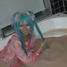 usamilk japanese cosplay: Messy Play of Japanese Cute Cosplay Girl: Mokuzu 01