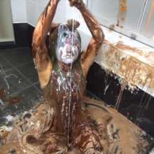 usamilk japanese cosplay: Messy Play of Japanese Cute Cosplay Girl: Kiki 05