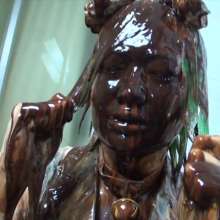 usamilk japanese cosplay: Messy Play of Japanese Cute Cosplay Girl: Kiki 05