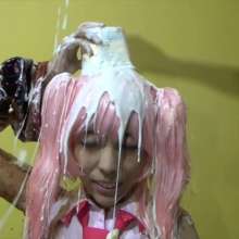 usamilk japanese cosplay: Messy Play of Japanese Cute Cosplay Girl: Guri 03