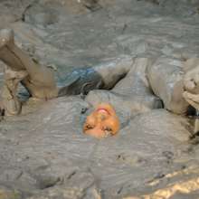 DuncanEdwards: Anabelle Pync Messy Mud Fun